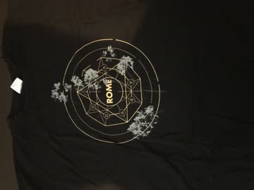 Rome Bandshirt Schwarz XXL