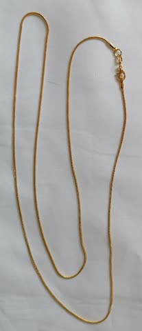 Neu Goldkette mit Stempel