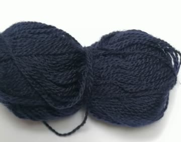 Dunkelblaue wolle