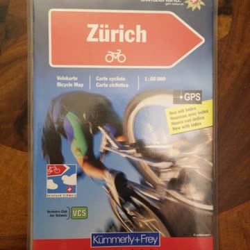 Velokarte Zürich