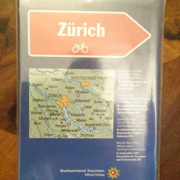 Velokarte Zürich
