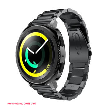 Samsung Galaxy Watch 6 Ersatzarmband Edelstahl schwarz NEU!