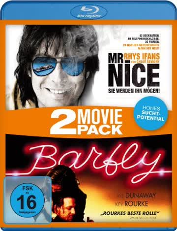 Mr. Nice / Barfly - 2 Movie Pack