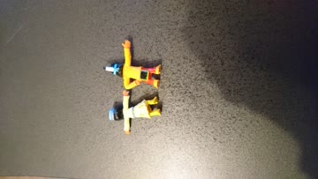 2 Bleistift Figuren