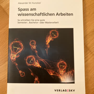 Spass am wissenschaftlichen Arbeiten