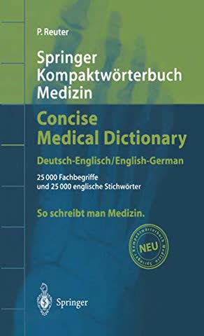 Springer Kompaktwörterbuch Medizin