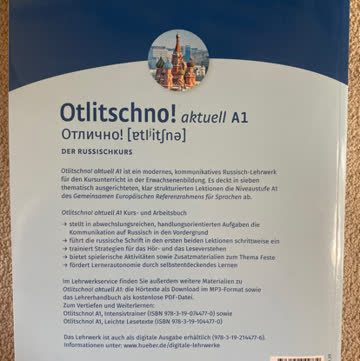 Otlitschno A1 Russischkurs
