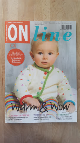 Strickheft Babymode