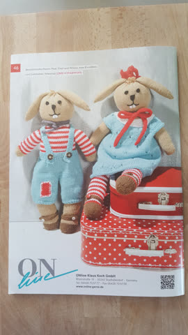 Strickheft Babymode