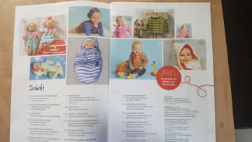 Strickheft Babymode