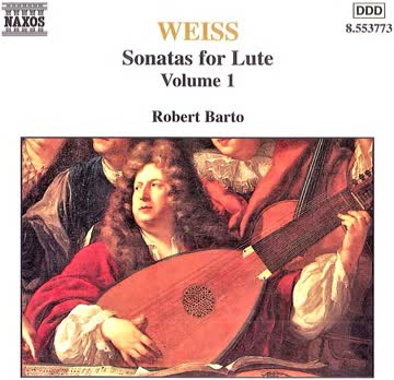 SYLVIUS LEOPOLD WEISS - SONATAS FOR LUTE - VOL 1