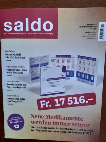 Saldo Nr. 15 vom 27. September 23