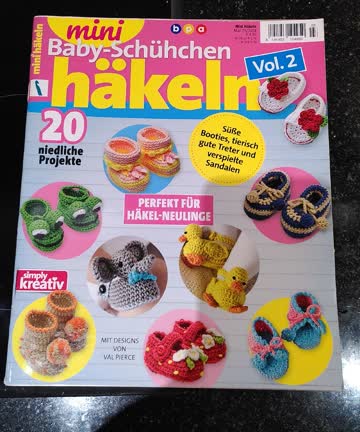 Baby-Schühchen häckeln