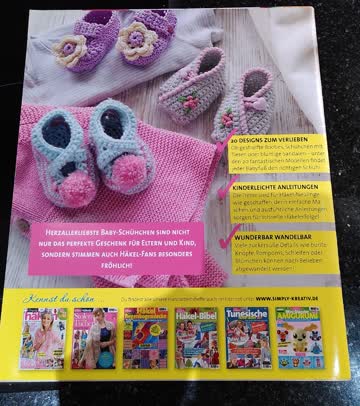 Baby-Schühchen häckeln