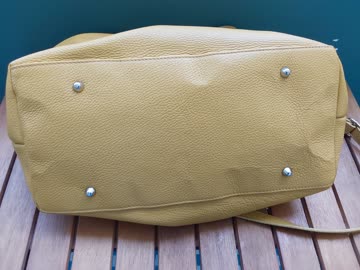 Grosser Ledershopper Tasche Italien