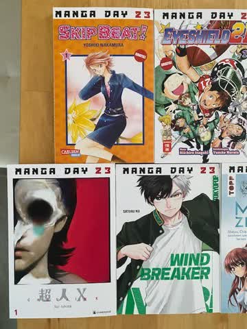 11 Manga Day 23 Mangas
