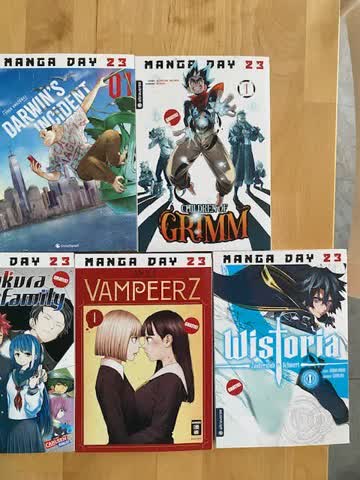 11 Manga Day 23 Mangas