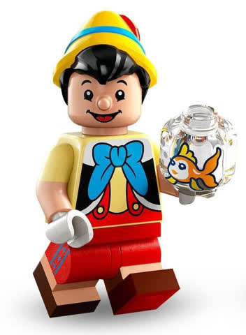 Disney 100 LEGO-Figur Pinocchio