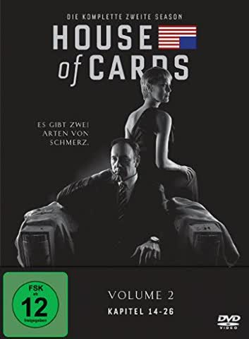 House of Cards - 1. & 2. & 3. Season (8 DVD 4 Blu Ray)