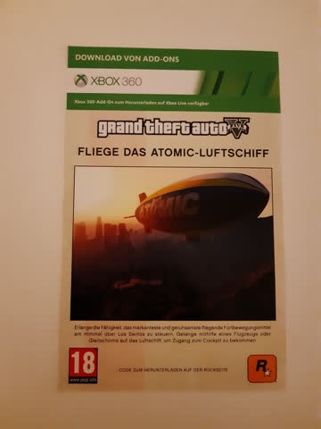 DLC für Atomic-Luftschiff (GTA V / Xbox 360)