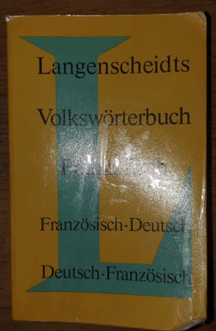 Langenscheidts Volkswörterbuch Französisch
