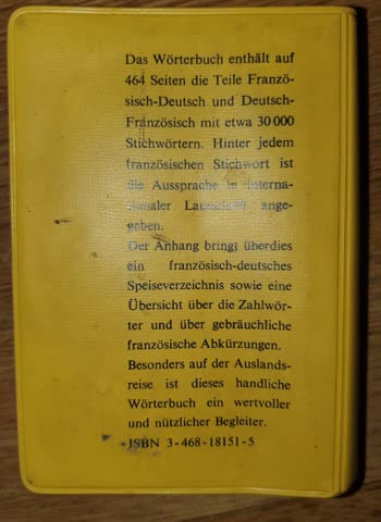 Langenscheidts Universalwörterbuch Französisch
