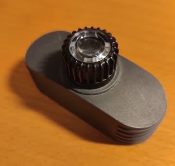 Taschenlampen Aufsatz für 4.5V Blockbatterie / nostalgie