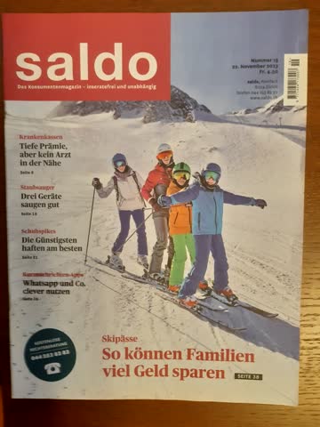 Saldo Nr. 19 vom 22. November 23