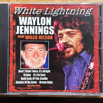 Waylon Jennings @ Willie Nelson - white Lightning