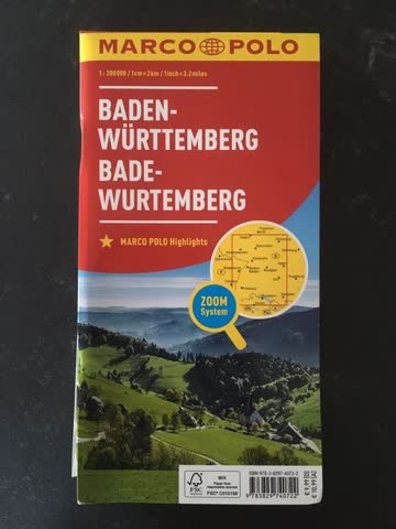 Baden-Württemberg // 1:200000 // Marco Polo