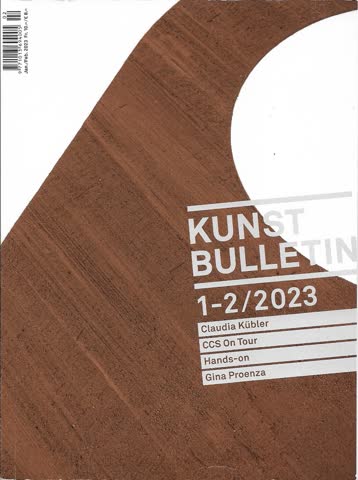 Zeitschrift - Kunstbulletin