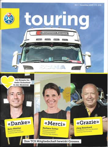 Zeitschrift - touring 11/2023