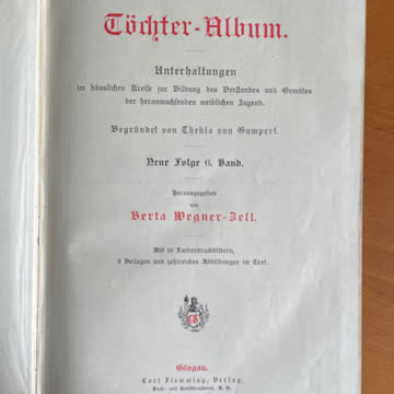 Historisches Buch: Töchter-Album