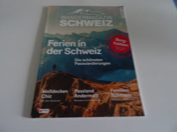 Wandermagzin Ferien in der Schweiz