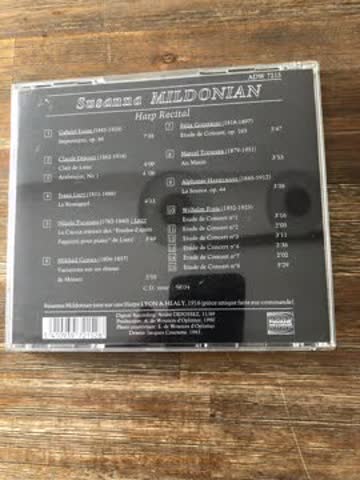 CD , Susanna Mildonian , Harp Recital