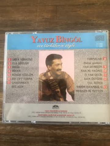 CD , Yavuz Bingöl , sen türkülerini söyle