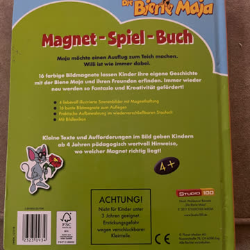 Biene Maya Magnetbuch