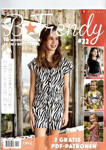 Magazin B-Trendy / Schnittmustermagazin für Boys & Girls