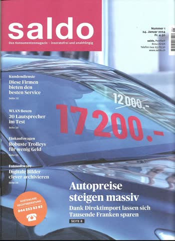 Zeitschrift - Saldo 1/24