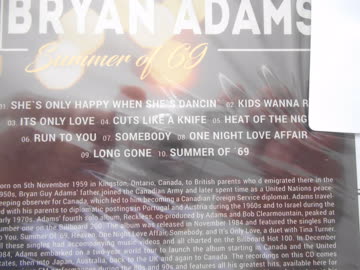 CD von Bryan Adams