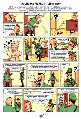 Ergänzende Tim und Struppi Fan-Drucke