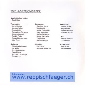 CD 30 Jahre Guggenmusik Reppischfäger