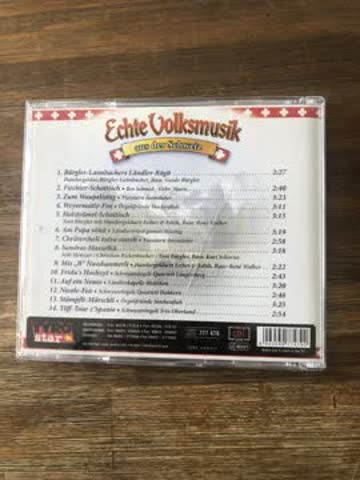CD , Echte Volksmusik aus der Schweiz