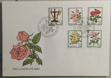 1982 FDC Pro Juventute