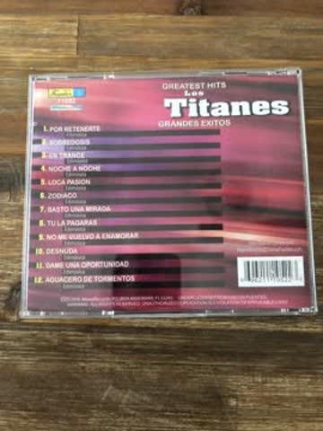 CD , Los Titanes , Greatest Hits , Grande Exitos