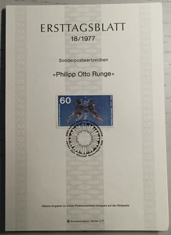 1977 ETB 18 Philipp Otto Runge