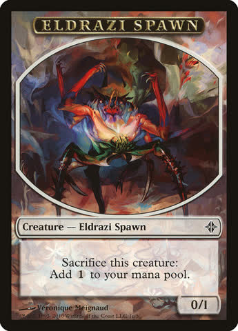 Magic The Gathering - Rise of the Eldrazi Token 1C Eldrazi