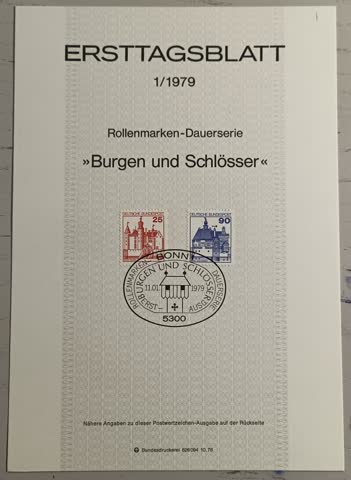 1979 ETB 1 Burgen und Schlösser
