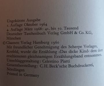 Lange Schatten Erzählungen Büchlein