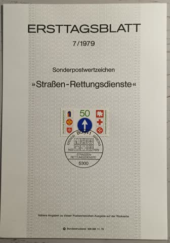 1979 ETB 7 Strassen Rettungsdienste